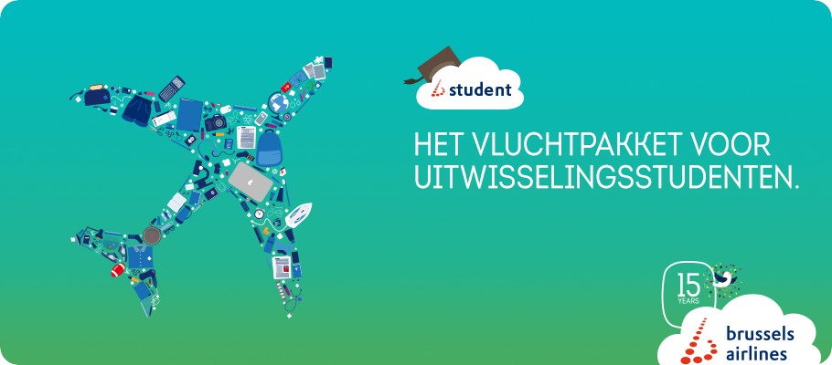 Brussels Airlines breidt haar aanbod voor uitwisselingsstudenten flink uit