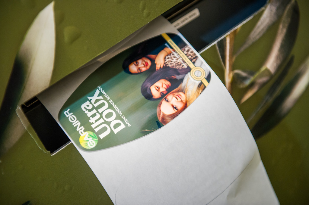 Print your picture and receive a personalized bottle of Ultra Doux!