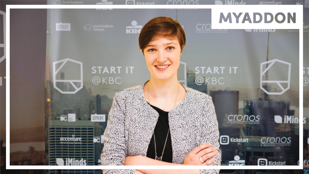 Marie Van den Broeck van My Add On is UNIZO student-ondernemer van het jaar 2017