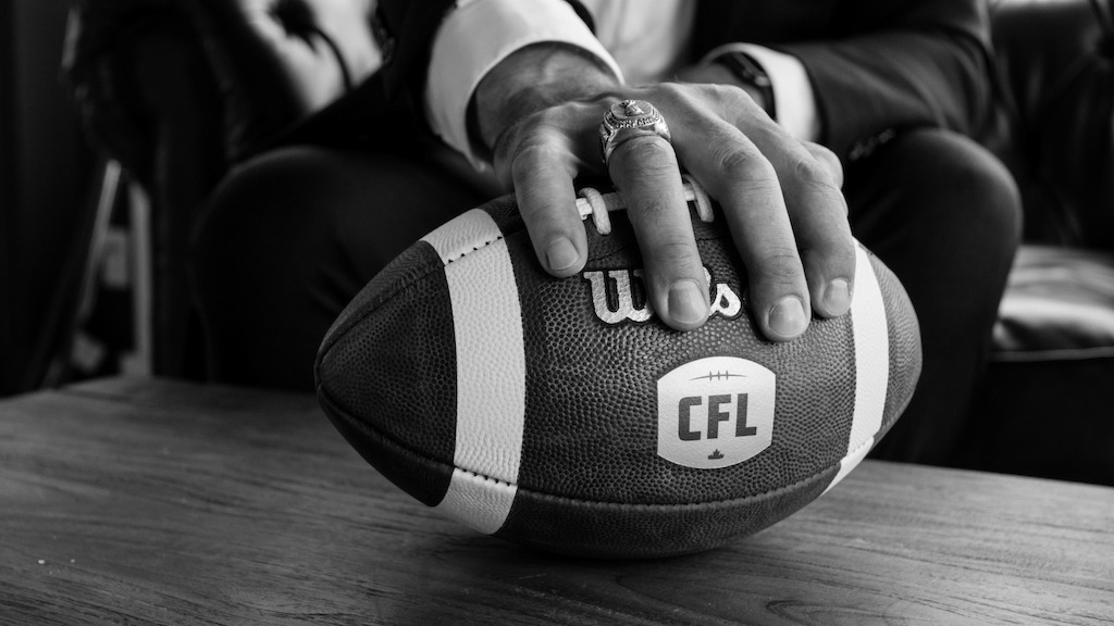 CFL Commissioner Randy Ambrosie, 1993 Grey Cup Champion. Photo Credit : Danny Gibson/CFL