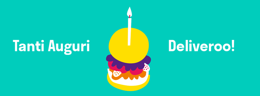 Un anno di Deliveroo in Italia!