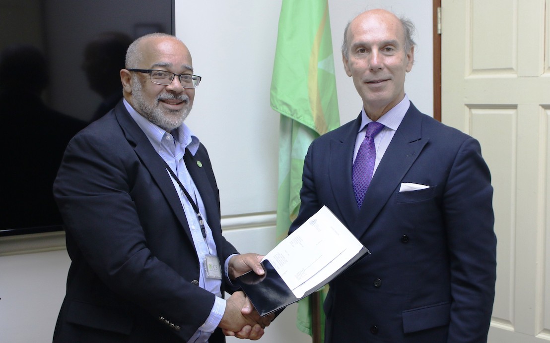 Ambassador of the Kingdom of Spain Presents Credentials to the Director General of the Organisation of Eastern Caribbean States (OECS)