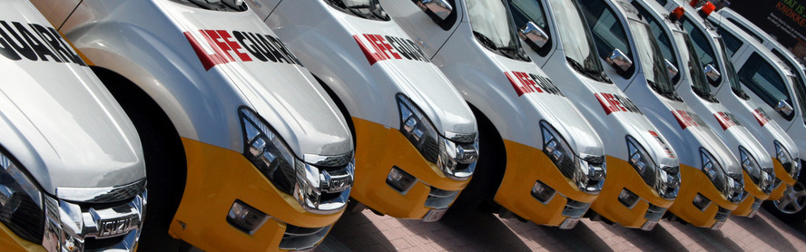 Isuzu levert 11 D-Max interventievoertuigen voor de Belgische kustreddingsdienst