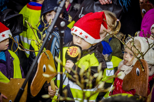 Leerlingen van Basisschool 't Kofschip uit Edegem (c) VRT - Thomas Geuens