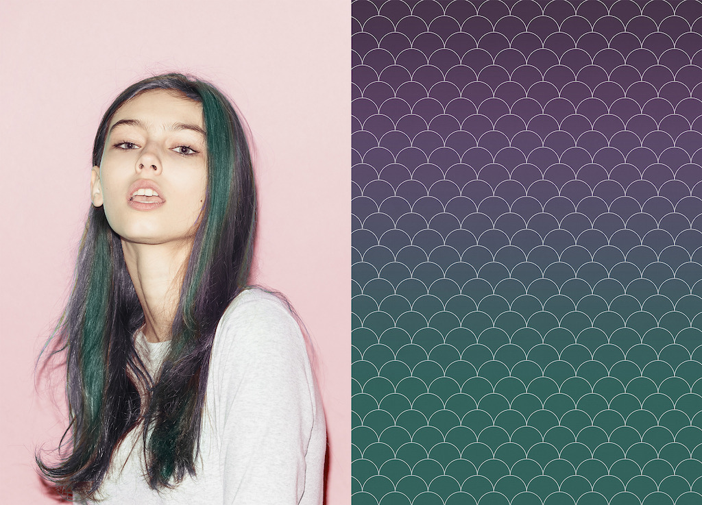 Purple Mermaid Hair + Atrafloor Design