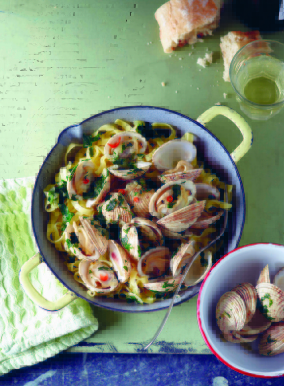 Mijn pittige pasta alla vongole