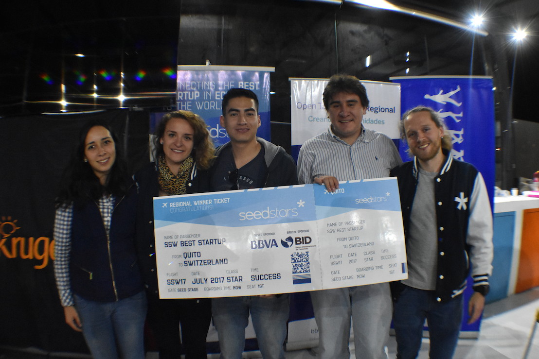 Multidoctores nombrada mejor startup de Ecuador en Seedstars Quito