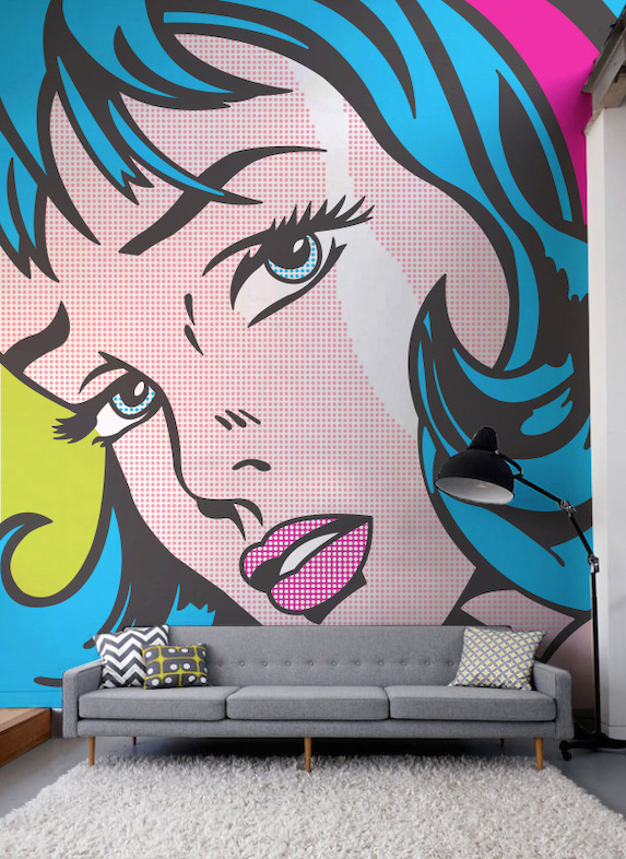 Pop Art Wallpaper Mural