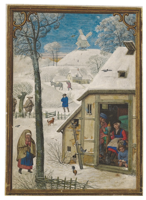 © Simon Bening, The Months January, March, May, July, September and November In: Hennessy Book of Hours, Use of Rome, Bruges, c.1530–1535. Brussels, Royal Library of Belgium.