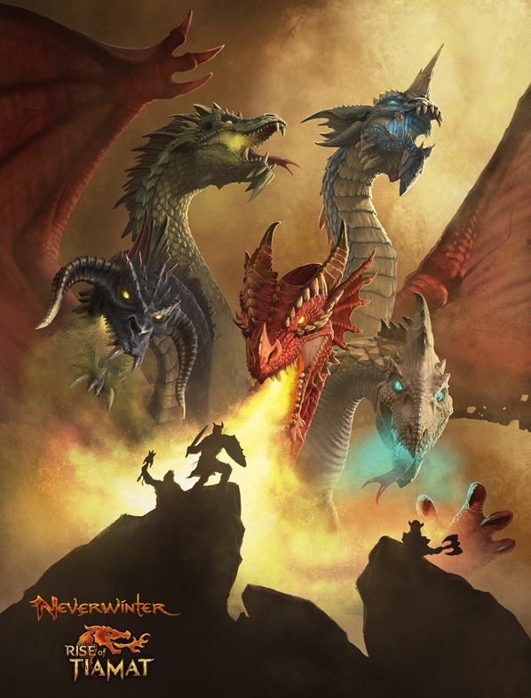 Neverwinter: Rise of Tiamat - Key Art