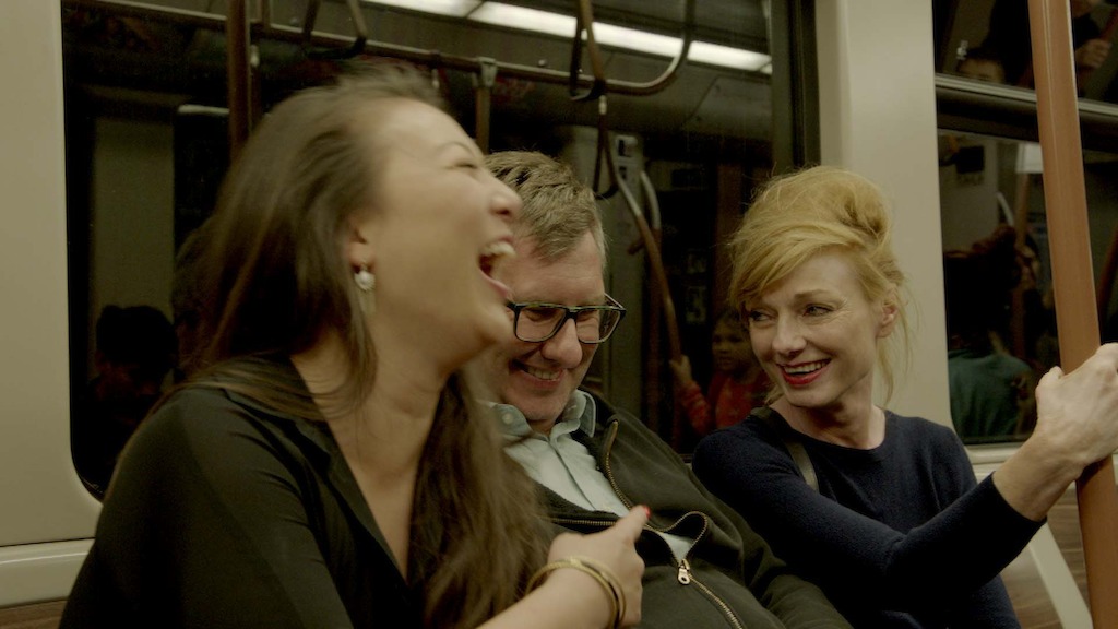 Marleen Merckx, Min Hee Bervoets en Jan Verheyen<br/>Weg zijn wij (c) VRT