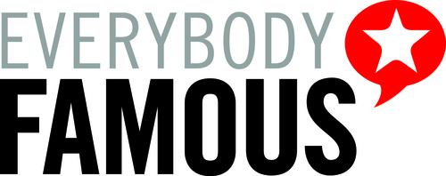 Everybody Famous logo white