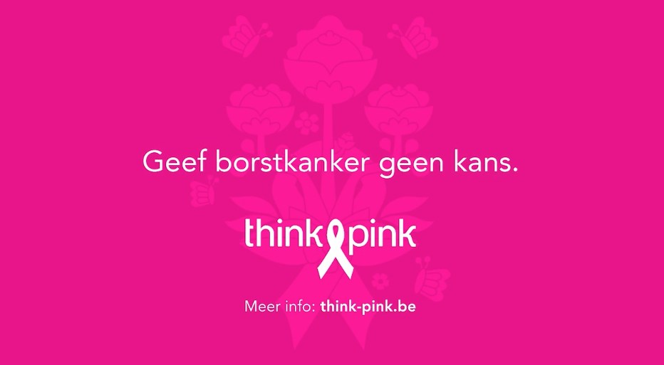 Opvallende campagne Think-Pink roept hulp in van mannen
