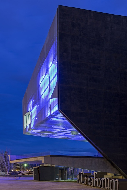 Caixa Forum - Winner in the design category. Photo courtesy of: Ricardo Santonja, Estudio Carme Pinós.