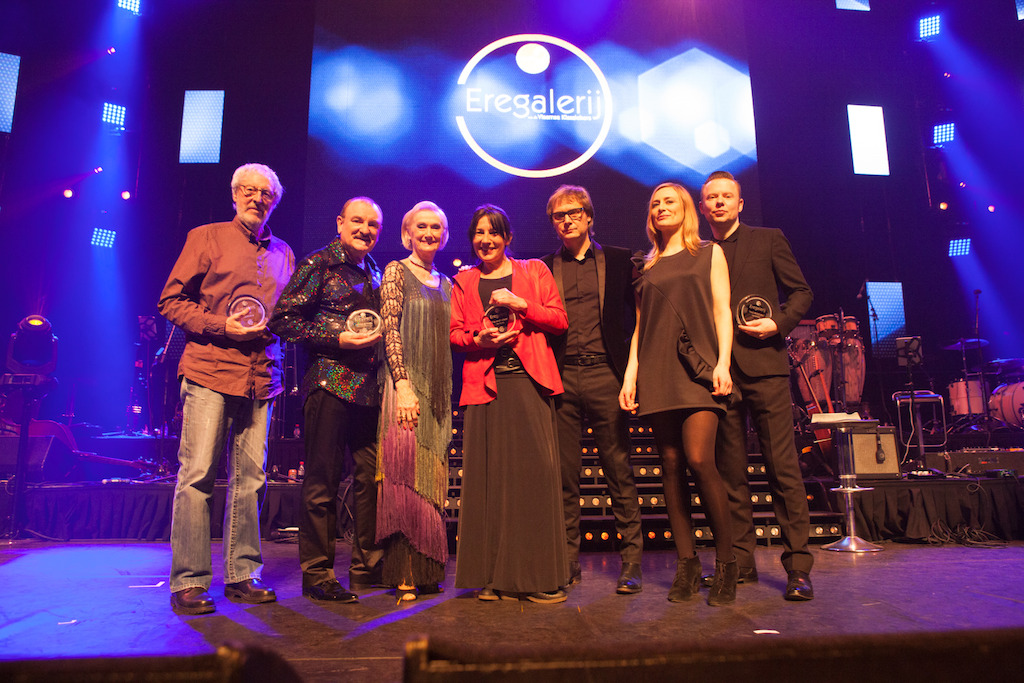 Sylvain Vanholme, Nicole & Hugo, Bea Van der Maat en Hooverphonic (c) VRT/BMUSS