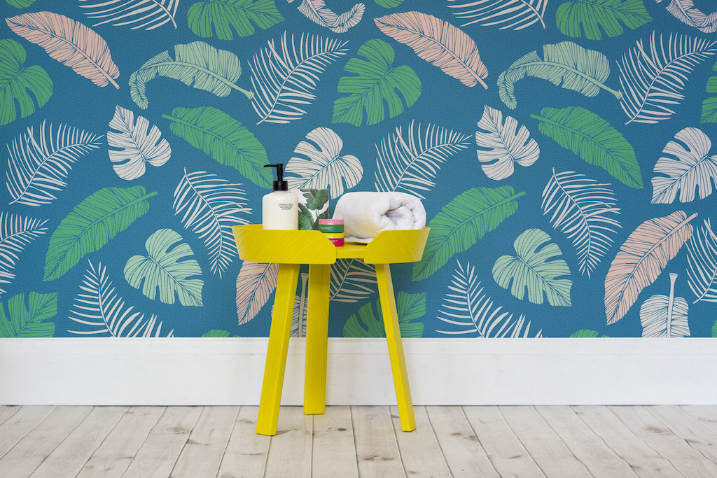 Blue-Tropical-Leaves