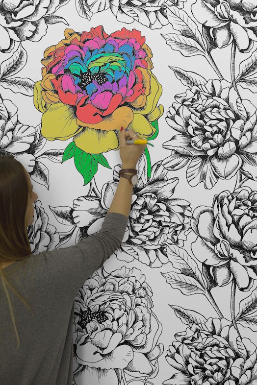 Art - Colour In Wallpaper Mural