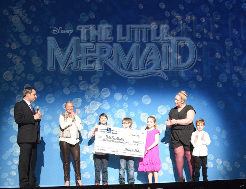 Bert's Big Adventure check presentation