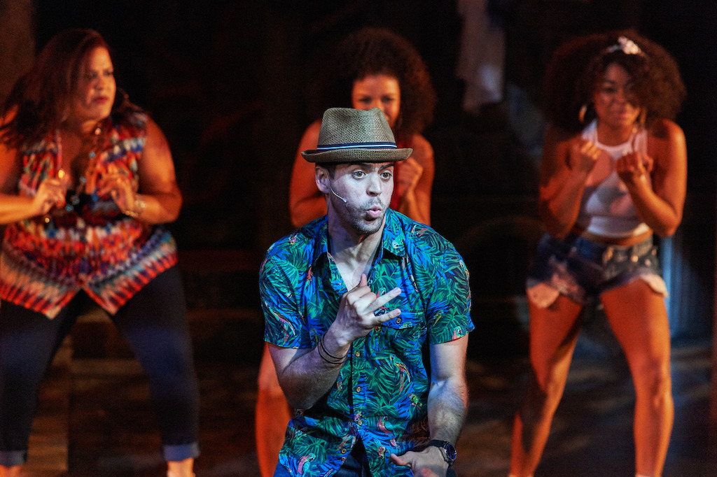 2016-2017 season co-production of IN THE HEIGHTS with Aurora Theatre. Pictured: Diego Klock -Perez and cast members.