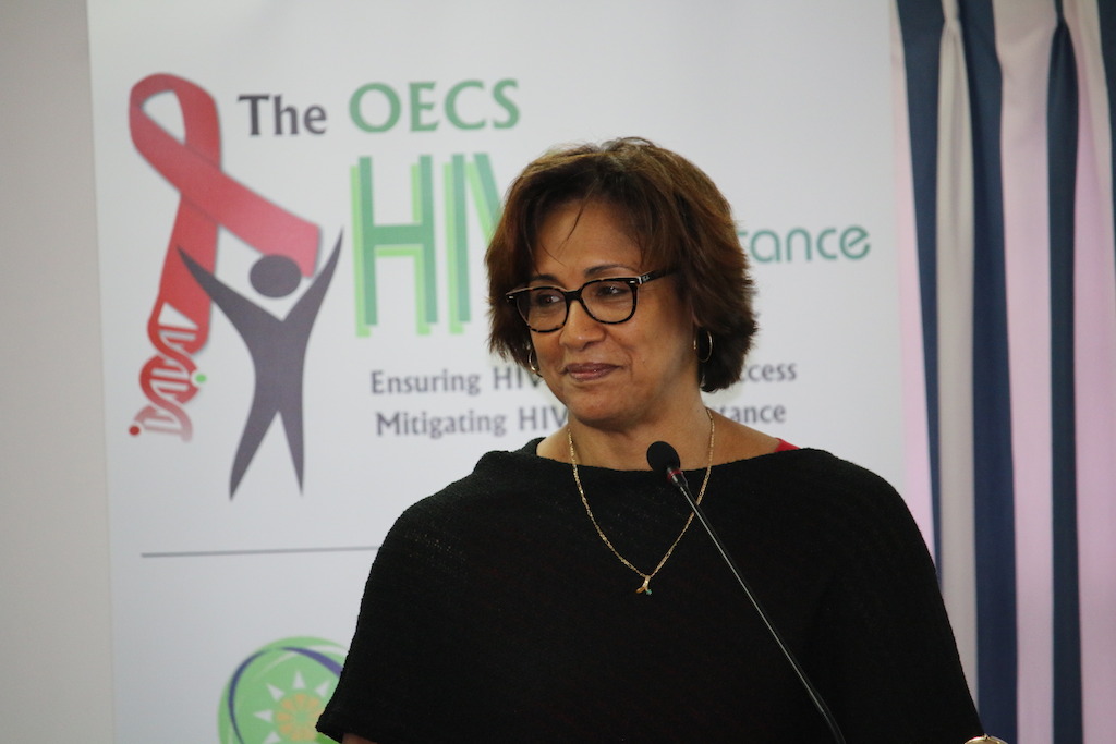 Ms. Valerie Wilson, Director of the Caribbean Med Labs Foundation.