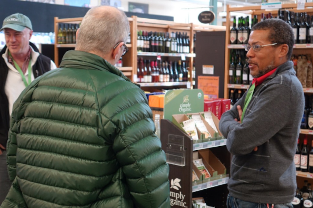 FROM LEFT: ED FOX, GM; PAUL GUIDONE, CFO, DOREN HALL, LEBANON STORE MANAGER