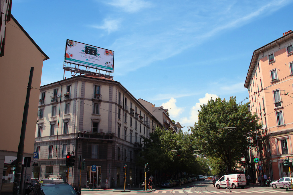 Ledwall Via Marghera