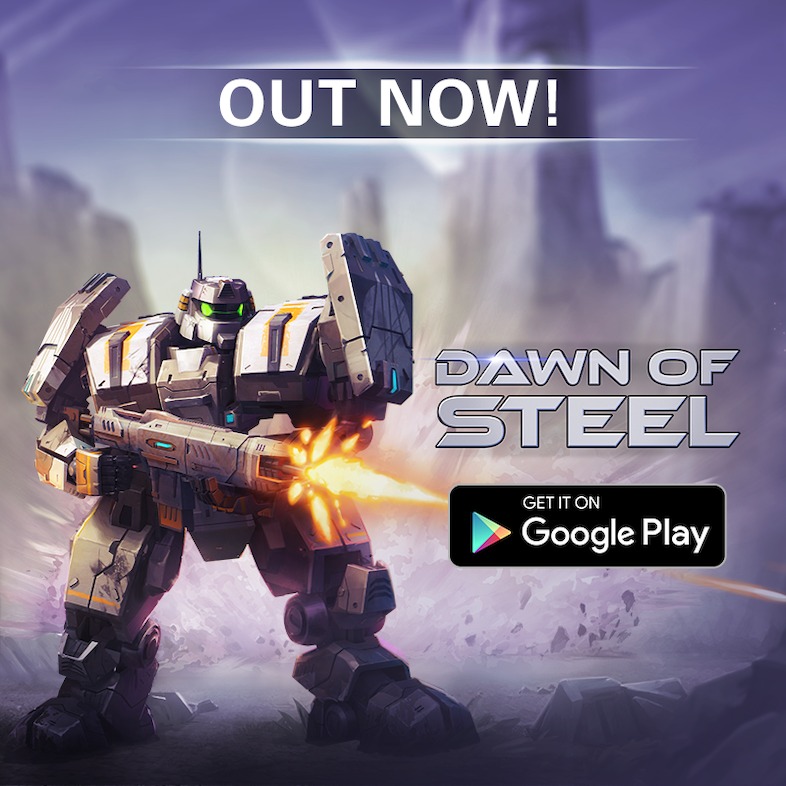 "Out Now" launch banner