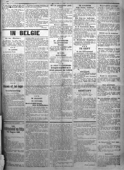 Vooruit, 26 augustus 1914