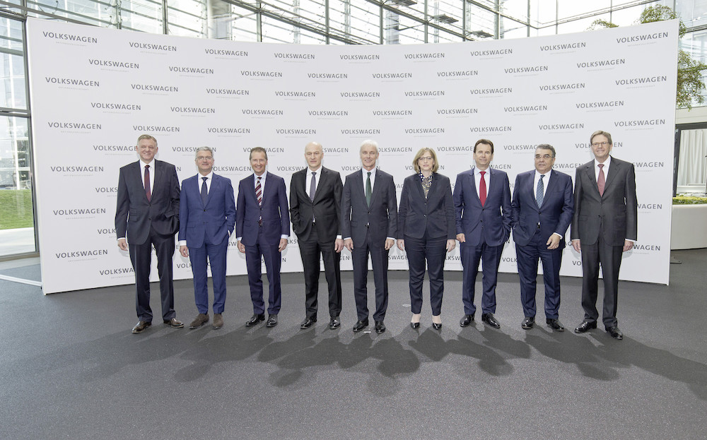 Annual Press Conference Volkswagen A.G. 2016 - Volkswagen driving realignment at full speed