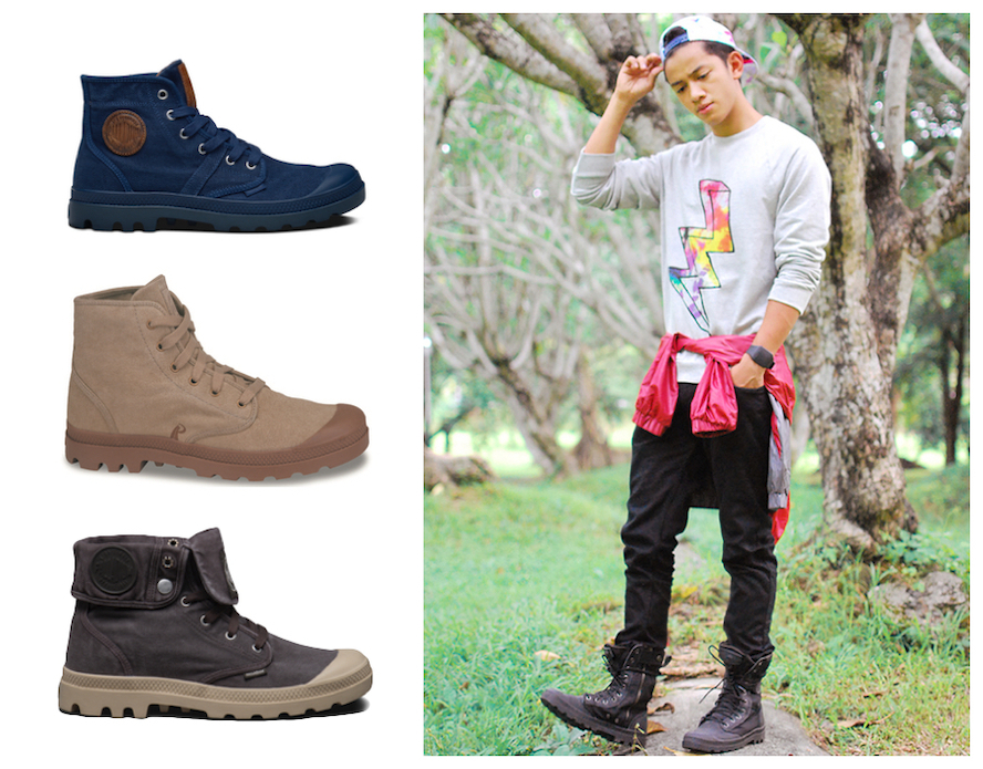 Inspiration: 3 façons de porter vos boots Palladium en festival