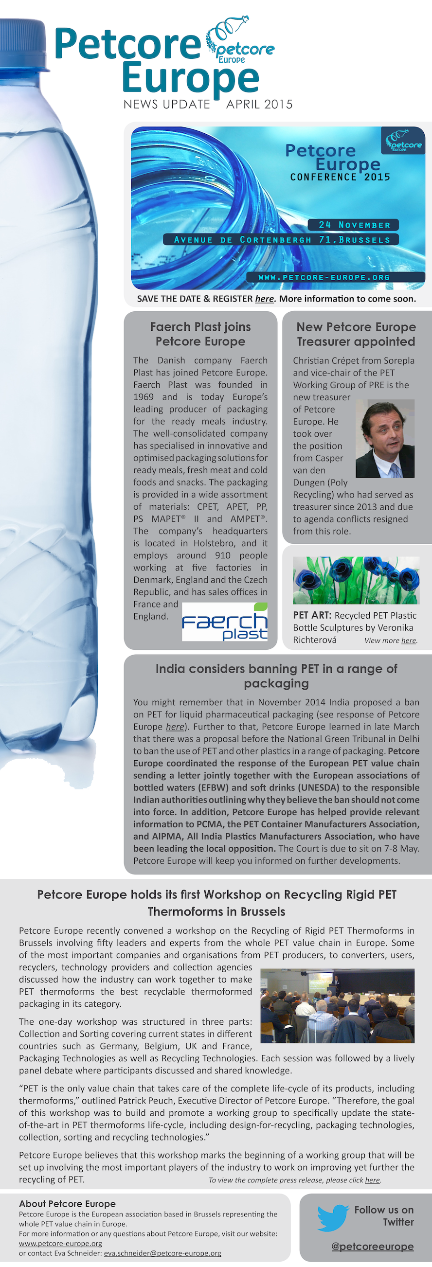 Petcore Europe News Update - April 2015