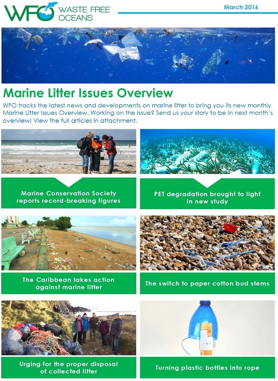 WFO Marine Litter Issues Overview - March 2016