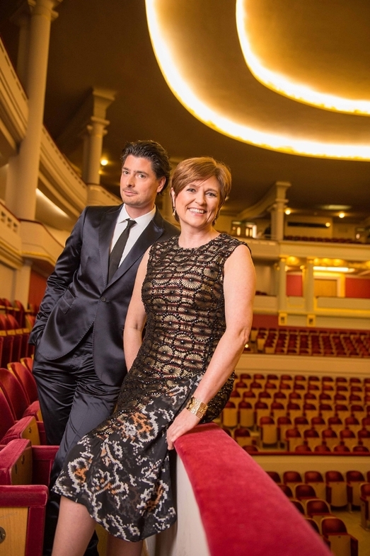 Vincent Verelst en Katelijne Boon (c) VRT