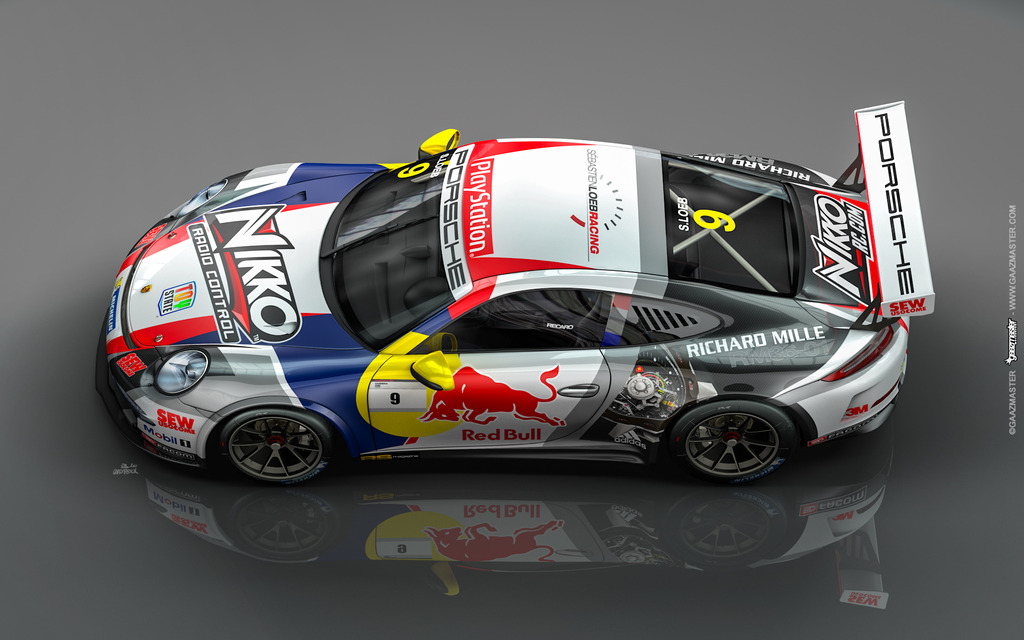Porsche Mobil 1 Supercup: Sébastien Loeb (F), guest driver in Spa