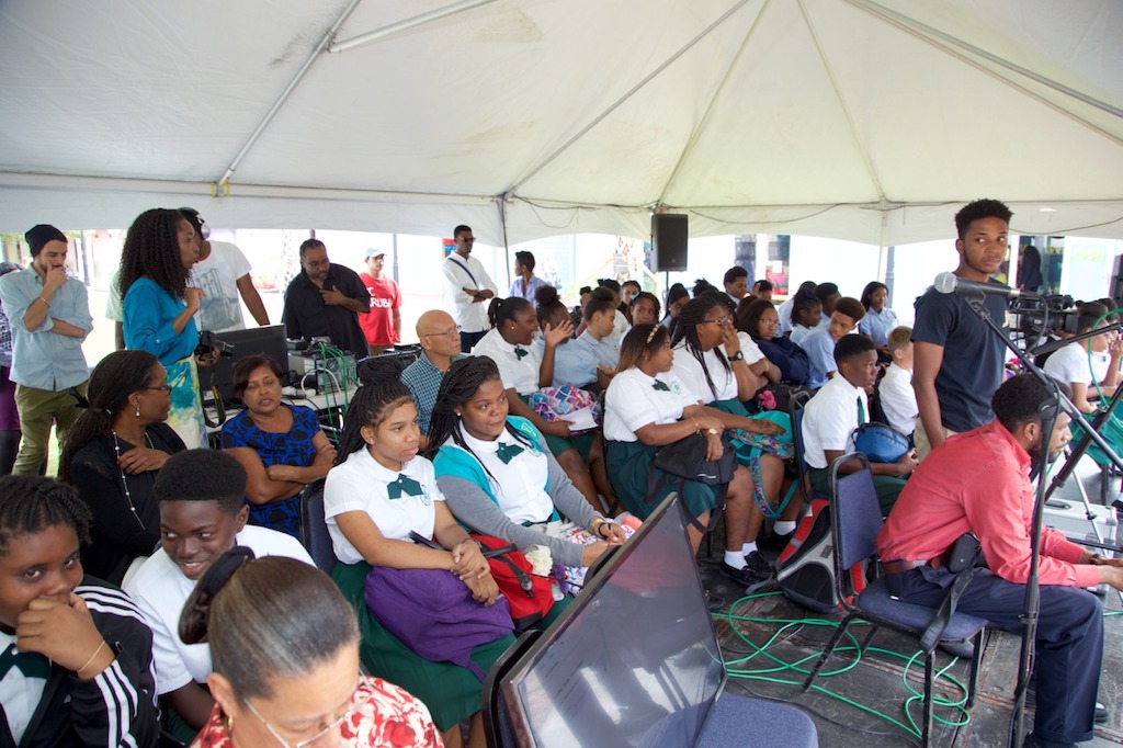 Cross section of the audience at the Vini Koze Forum on Education.