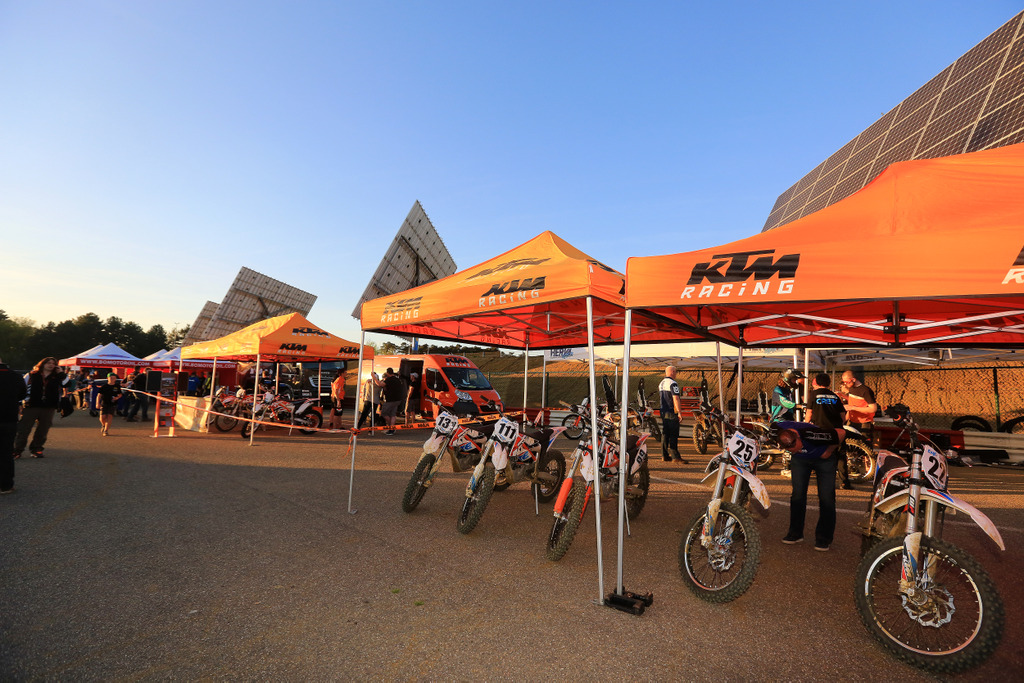 KTM Freeride E paddock, Credit: CDS