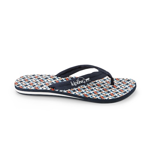 Flip-Flops Oriental Print