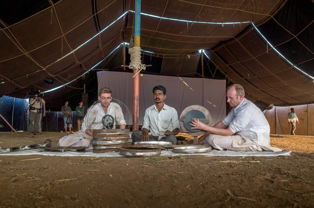 Cinemamedewerkers uit Vlaams-Brabant in India<br/>(c) VRT