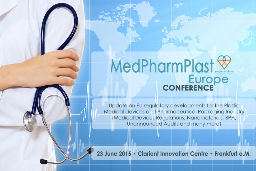 REGISTER NOW - MedPharmPlast Europe Conference in Frankfurt, 23 June 2015