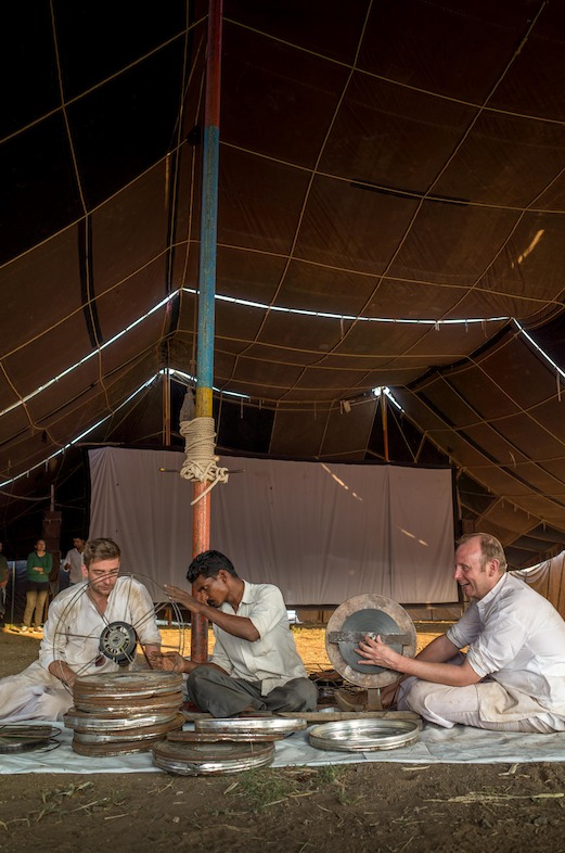 Cinemamedewerkers uit Vlaams-Brabant in India<br/>(c) VRT