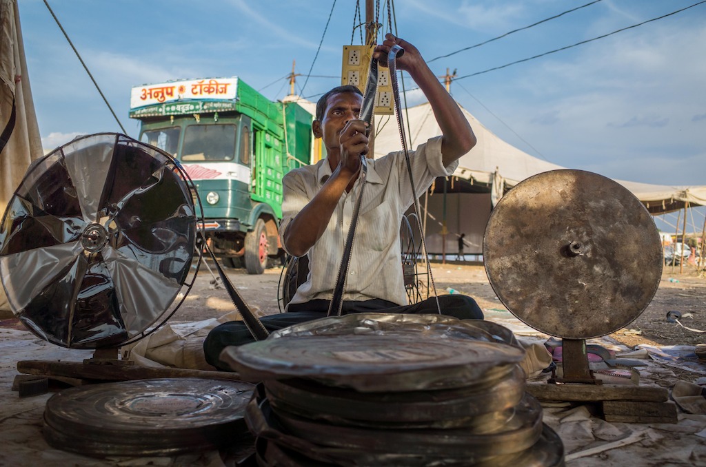 Cinemamedewerkers uit Vlaams-Brabant in India<br/>(c) VRT
