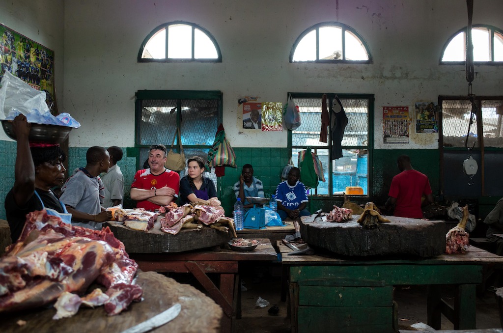 Beroepen zonder grenzen: West-Vlaamse slagers in Ghana<br/>(c) VRT