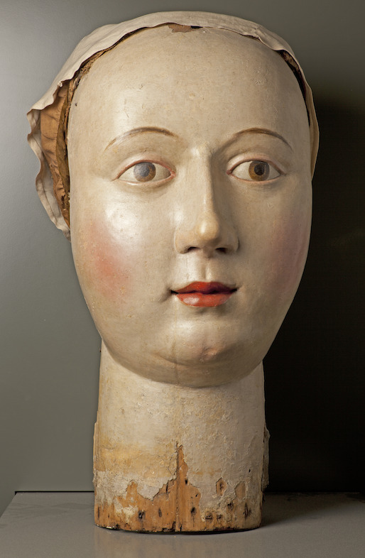 Tête de la géante Megera, Louvain (?), XVIIième siècle (?) © M - Museum Leuven, foto Paul Laes