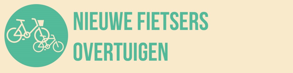 Nieuwe fietsers overtuigen