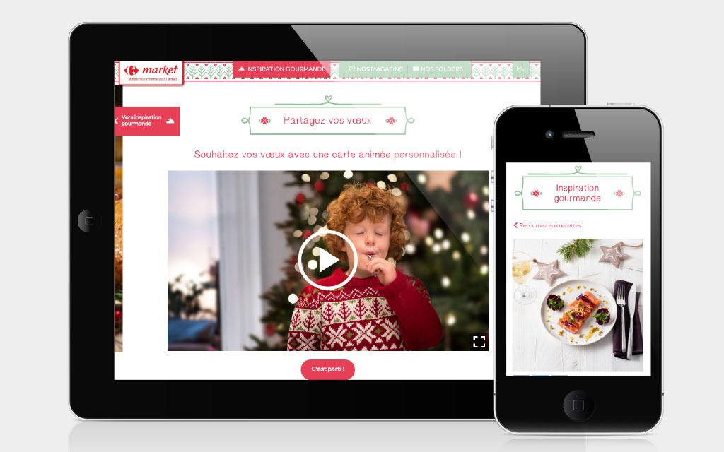 De l'inspiration succulente sur vos appareils mobiles