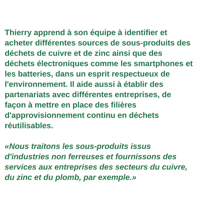 Profil du travailleur vert - Thierry van Kerckhoven