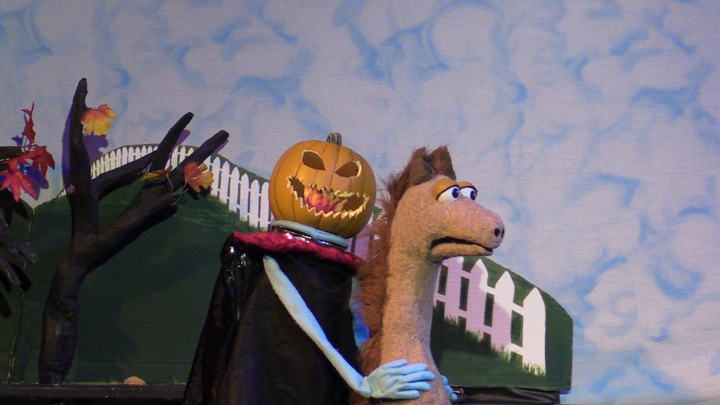 Headleass Horseman of Silly Hollow - Courtesy of Frogtown Mountain Puppeteers