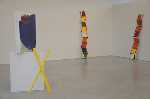 Jessica Warboys. Drift Grid, Box Painting & Wood, 2014 (c) M - Museum Leuven
