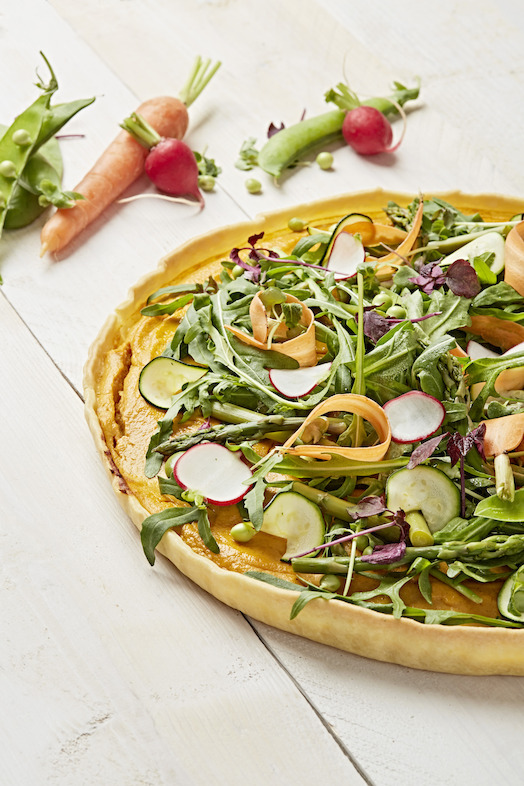 Herta - Tarte carottes et légumes croquants