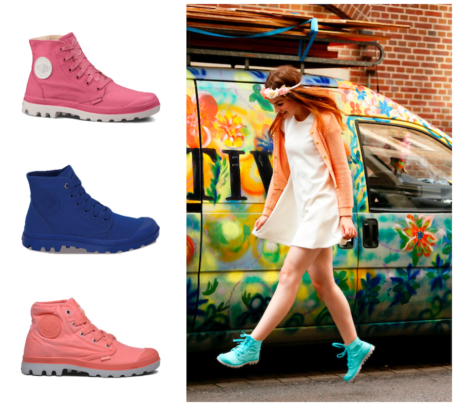 Inspiration: 4 façons de porter vos boots Palladium en festival